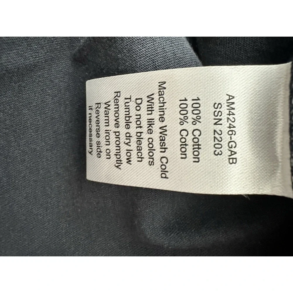 ATM Anthony Thomas Melillo POLO SHIRT Mens‎ small Navy Classic Short Sleeve NWOT